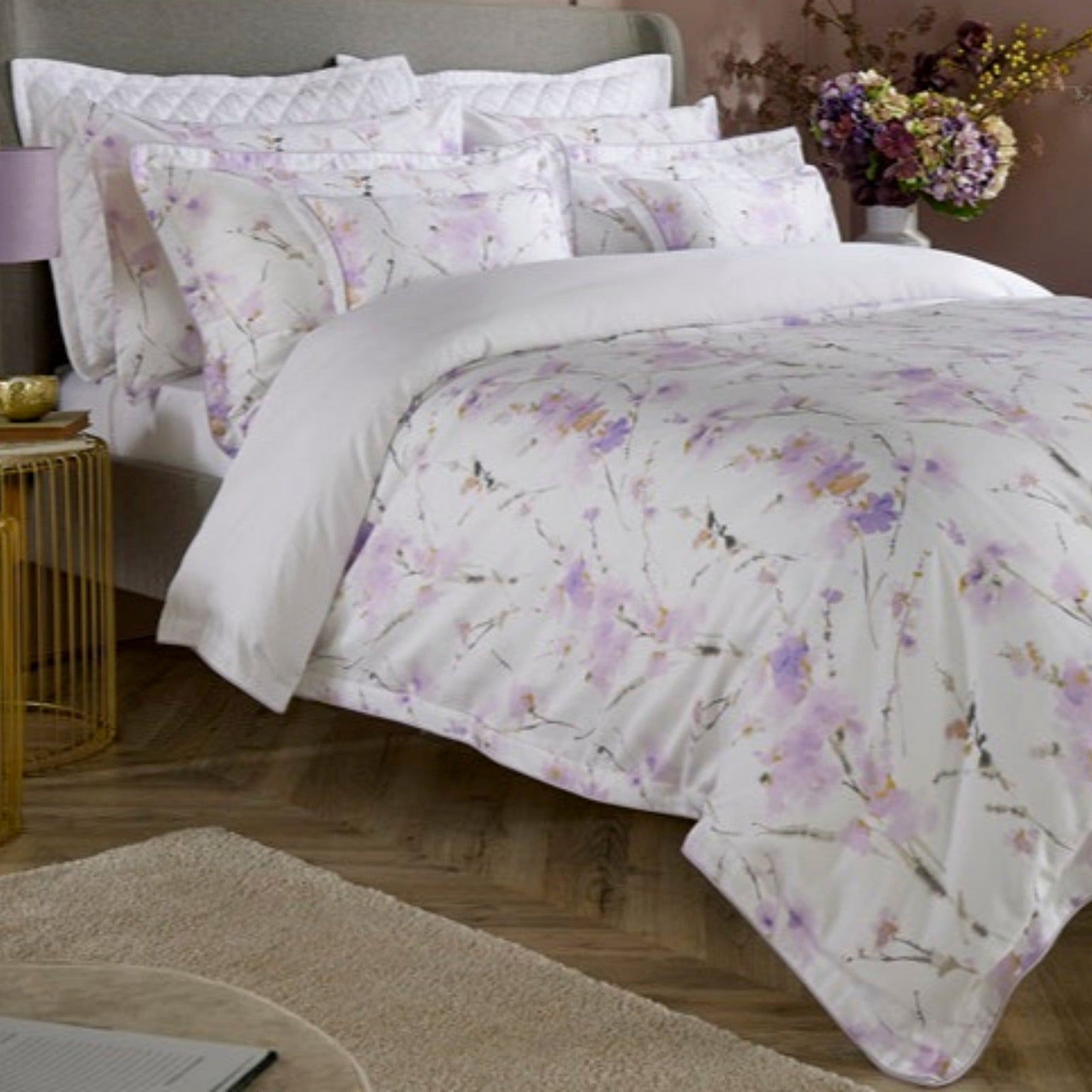 Mimosa 11 Pcs Comforter Set in Lilac
