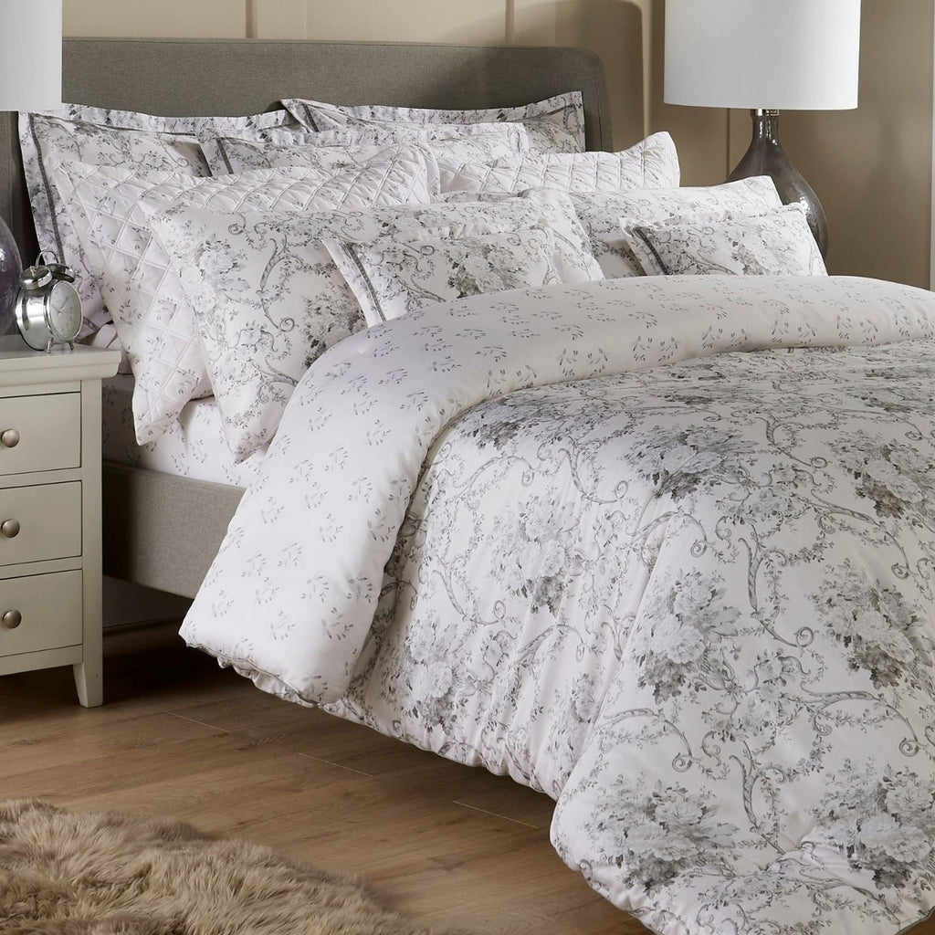 Paris Comforter & Sheet Sets in Silver