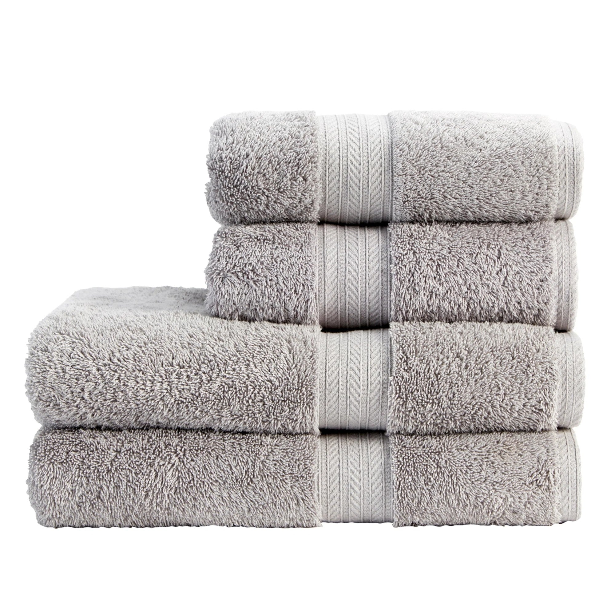 Christy "Renaissance" Egyptian Cotton Bath Towels Collection in Dove Grey