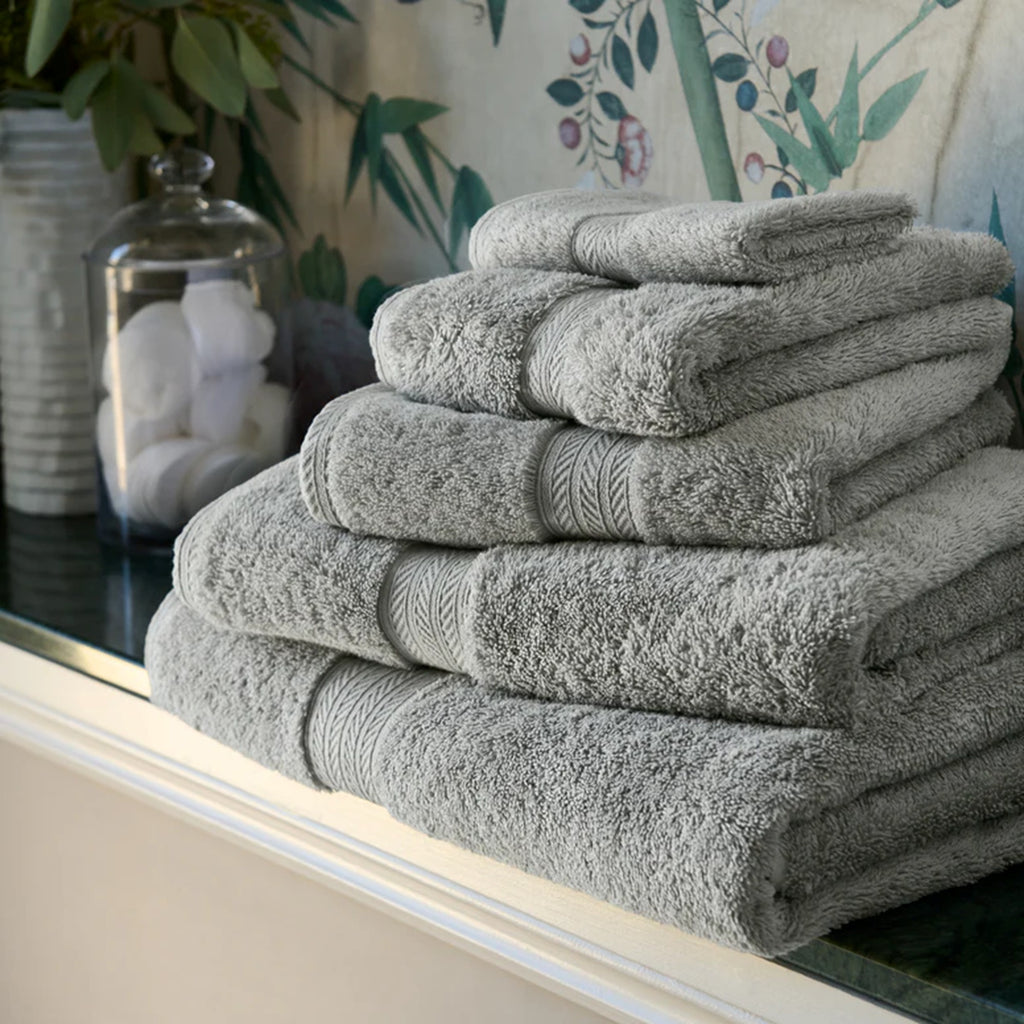 Renaissance Egyptian Cotton Bath Towels Collection in Dove Grey