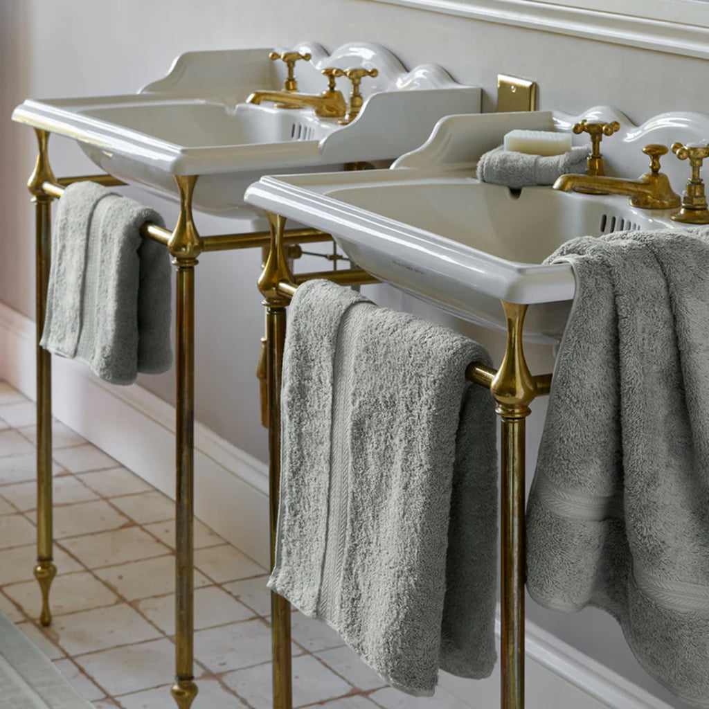 Renaissance Egyptian Cotton Bath Towels Collection in Dove Grey