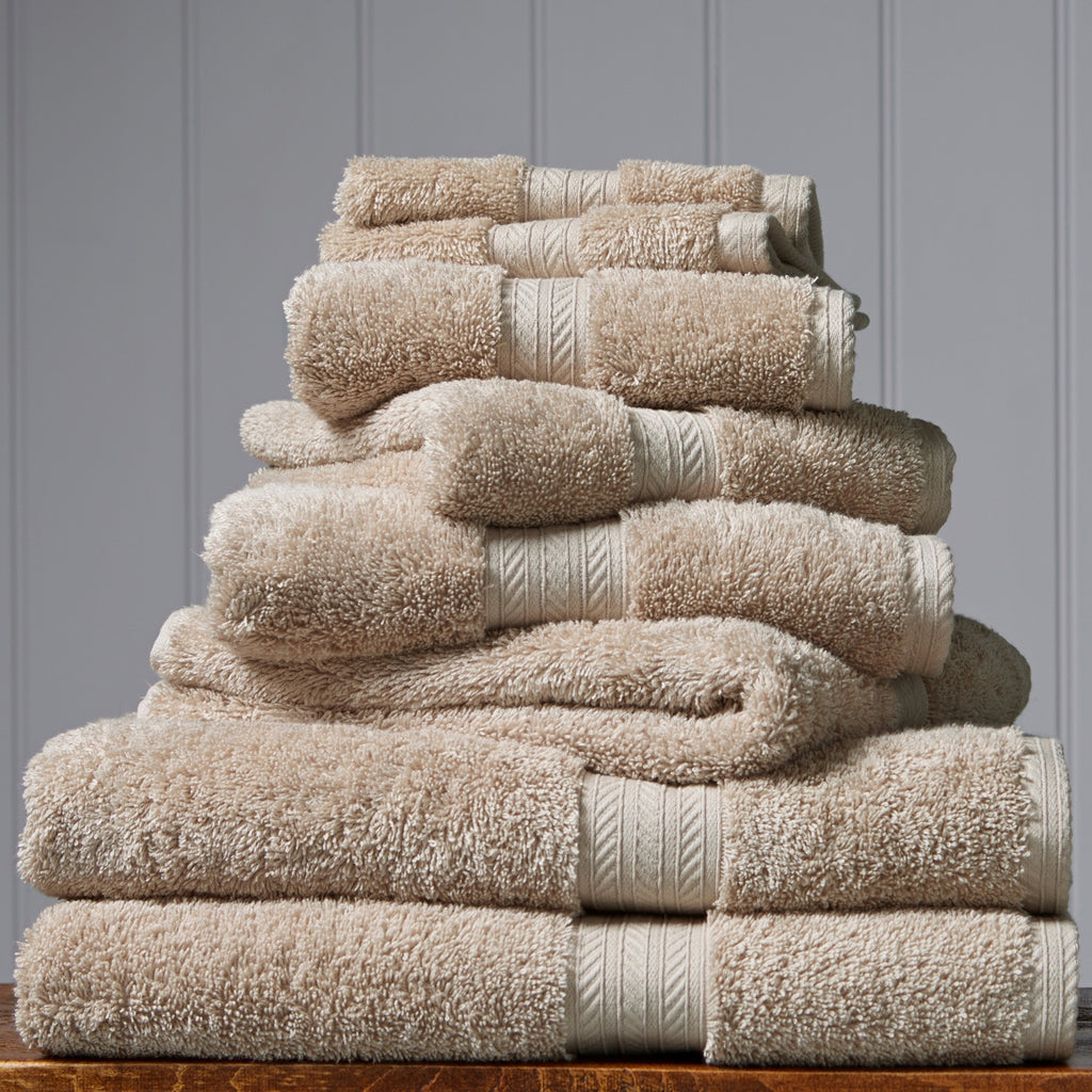 Christy "Renaissance" Egyptian Cotton Bath Towels Collection in Driftwood