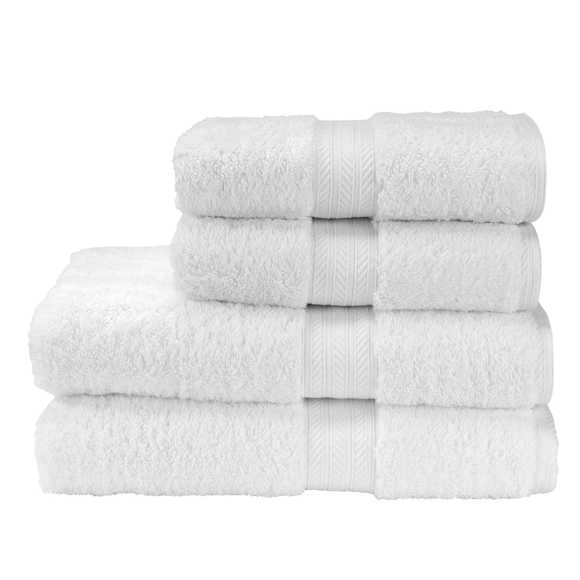 Christy "Renaissance" Egyptian Cotton Bath Towels Collection in White