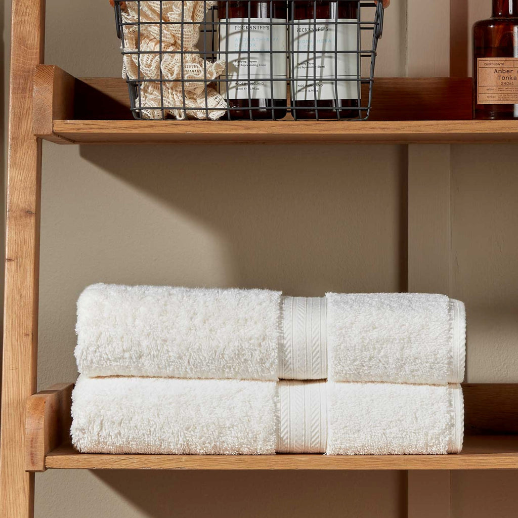 Renaissance Egyptian Cotton Towel Collection in Cream