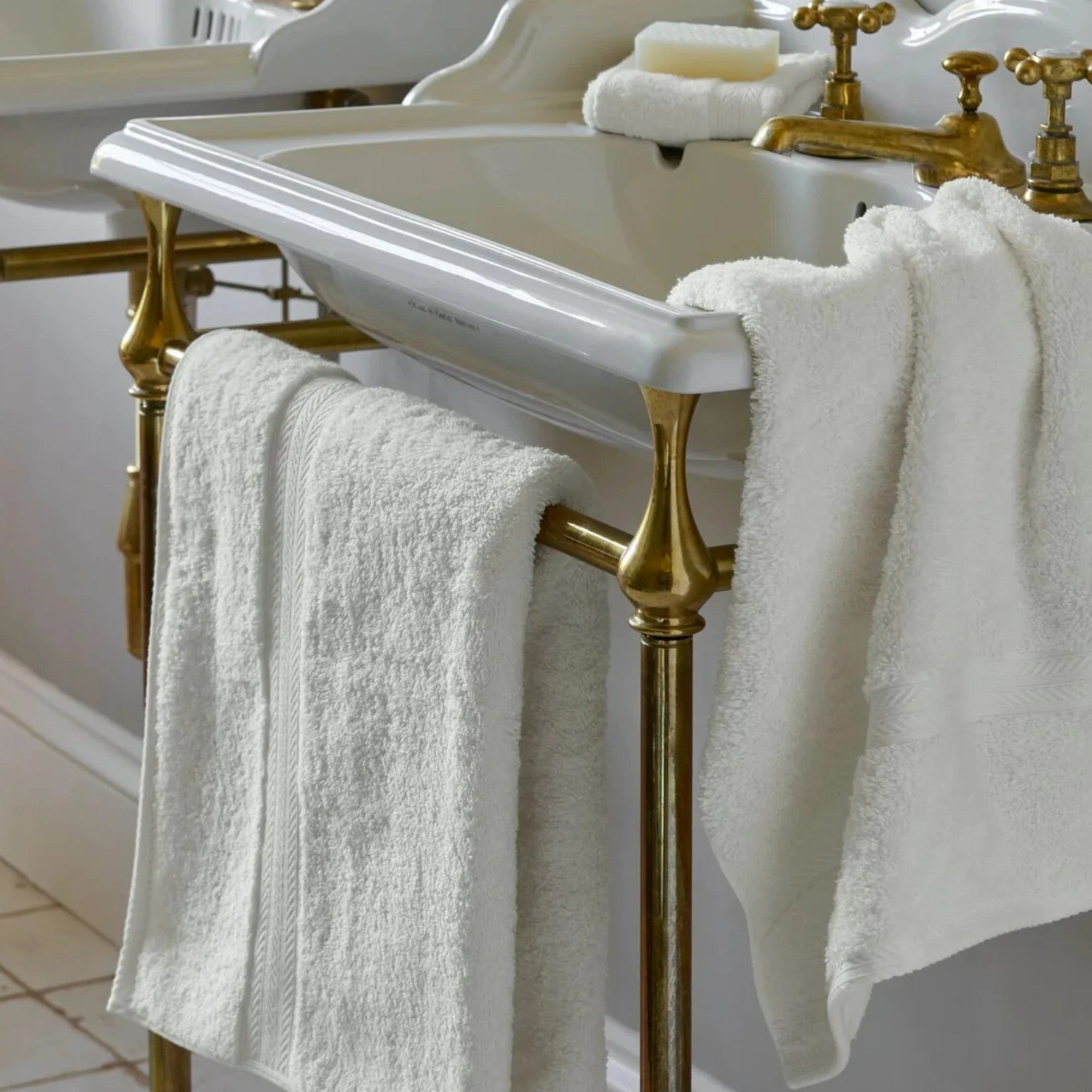 Renaissance Egyptian Cotton Towel Collection in Cream