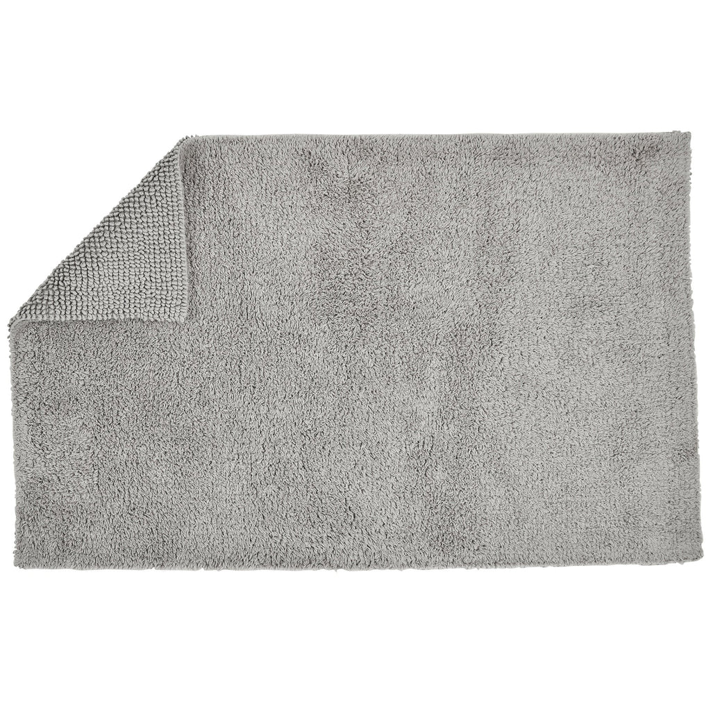 Christy "Reversible Bath Rug" in Silver