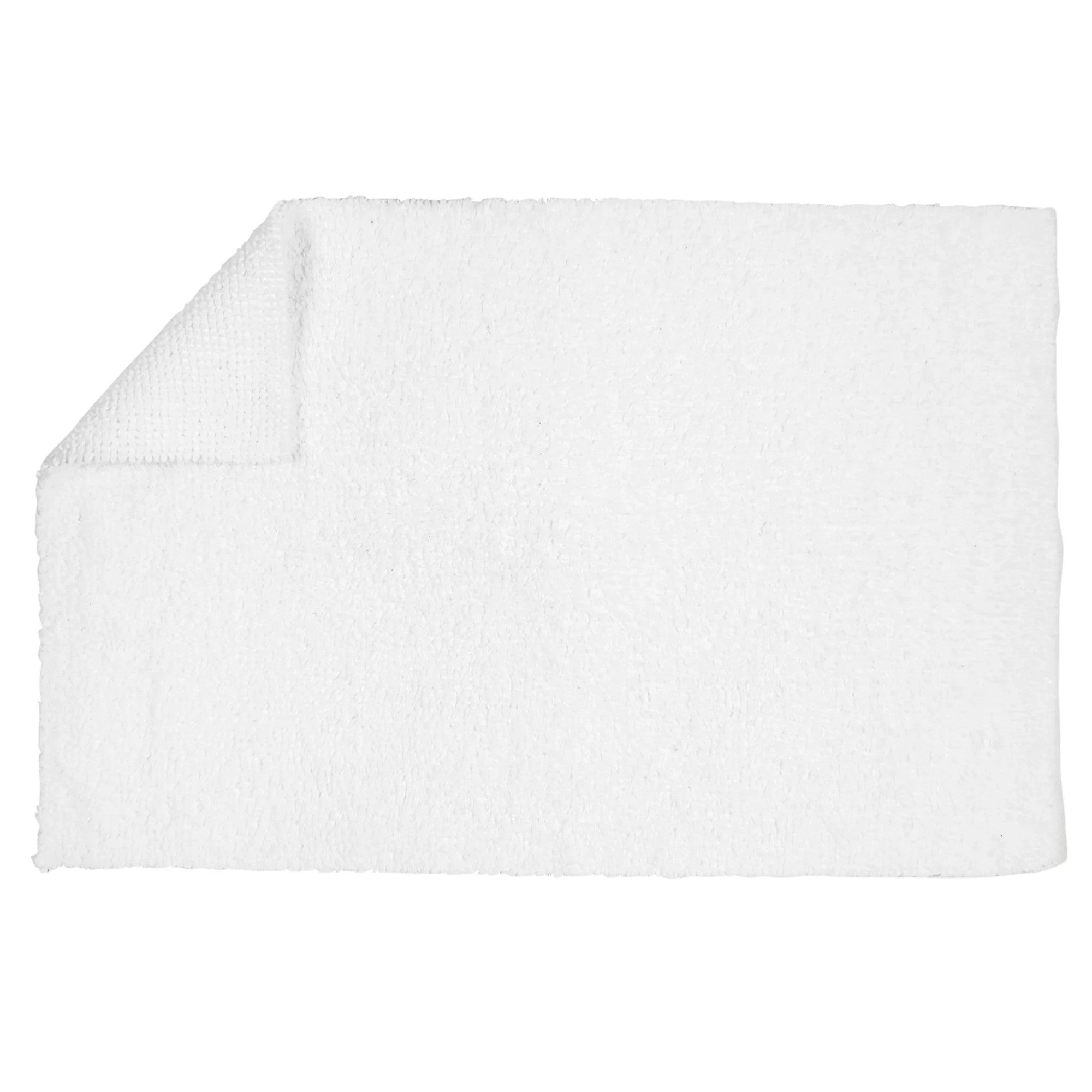 Christy "Reversible Bath Rug" in White