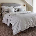 Riley Duvet Cover Sets in Platinum