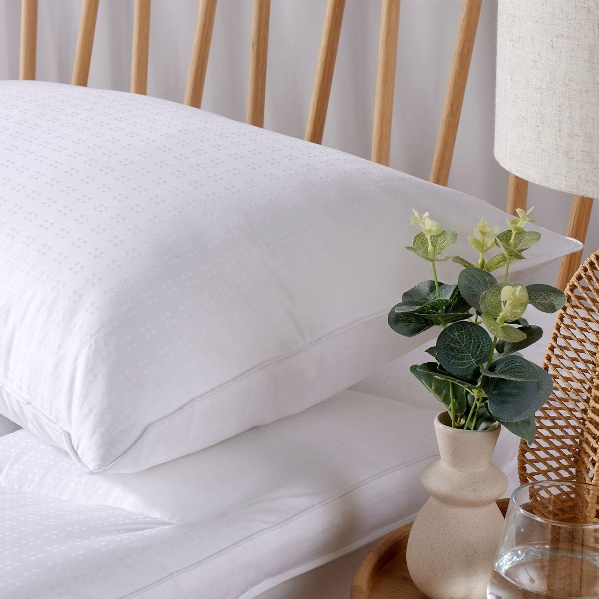 Christy "Sateen Touch" Anti Allergy Filled Pillow - Soft to Medium