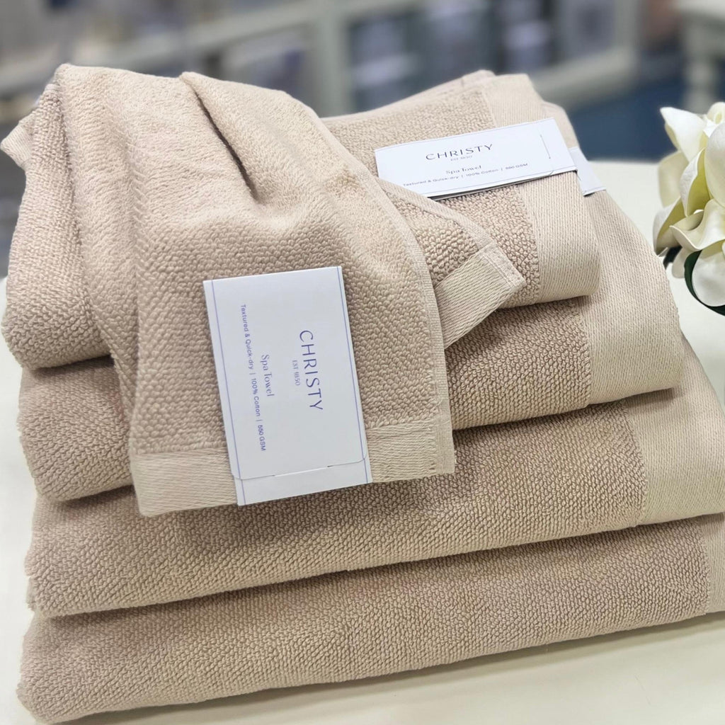 Spa Towel Collection in Stone