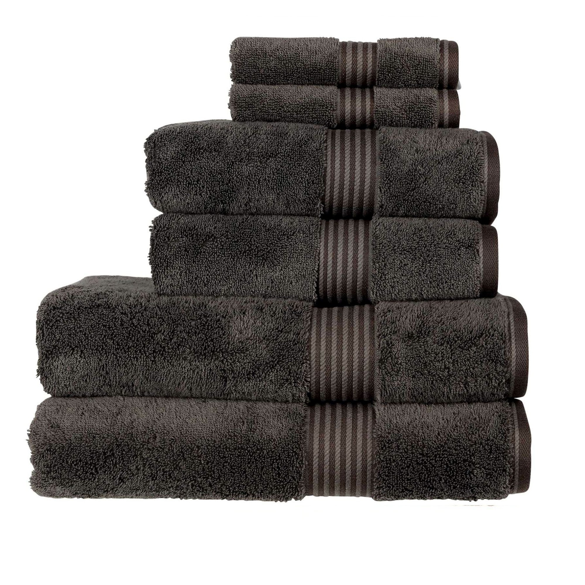 Christy "Supreme" Bath Towels & Mat Collection in Graphite