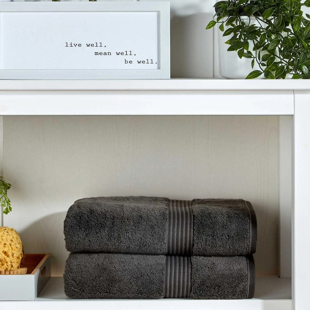 Christy "Supreme" Bath Towels & Mat Collection in Graphite