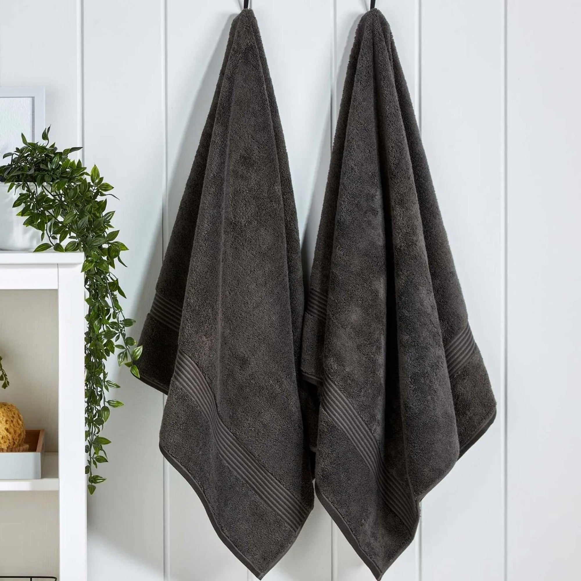 Christy "Supreme" Bath Towels & Mat Collection in Graphite