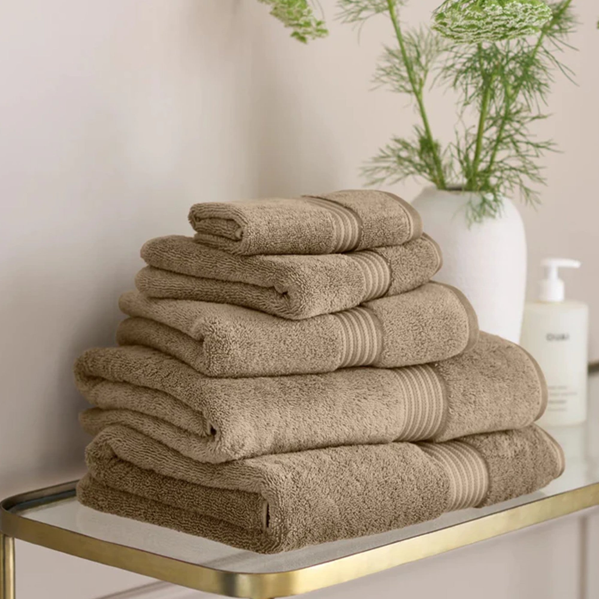 Christy "Supreme" Bath Towels & Mat Collection in Mocha