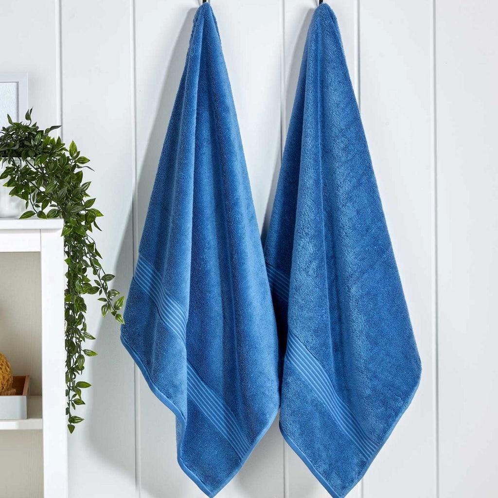 Supreme Bath Towels & Mat Collection in Deep Sea