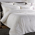 Venice Jacquard 11 Pcs Comforter Set in White