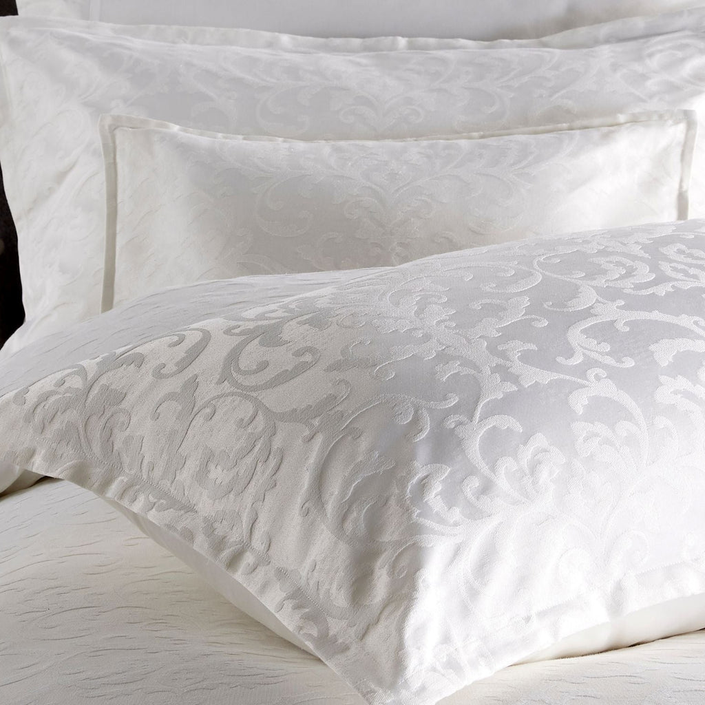 Venice Jacquard 11 Pcs Comforter Set in White