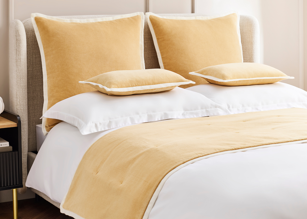 Christy "Eltham" Cushion Cover in Camel