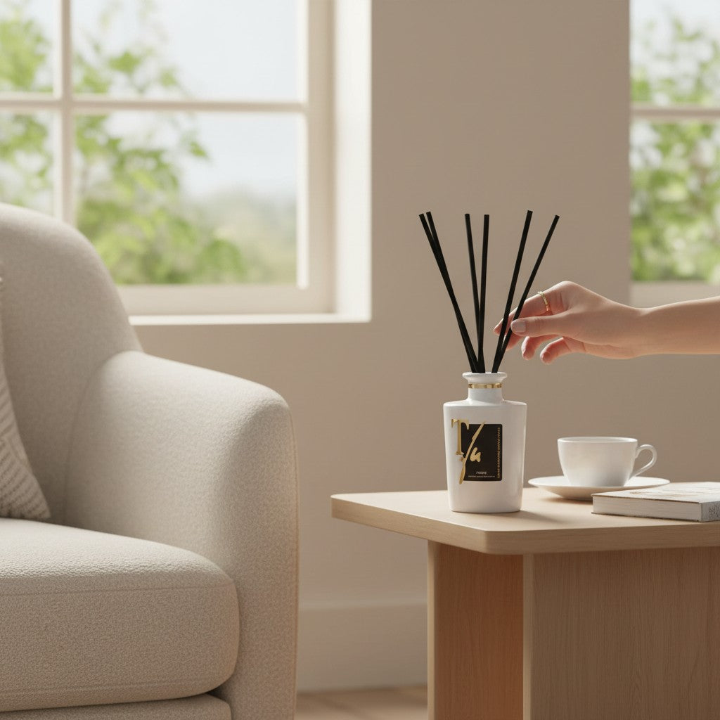 Fiore Diffuser with Bamboo Sticks