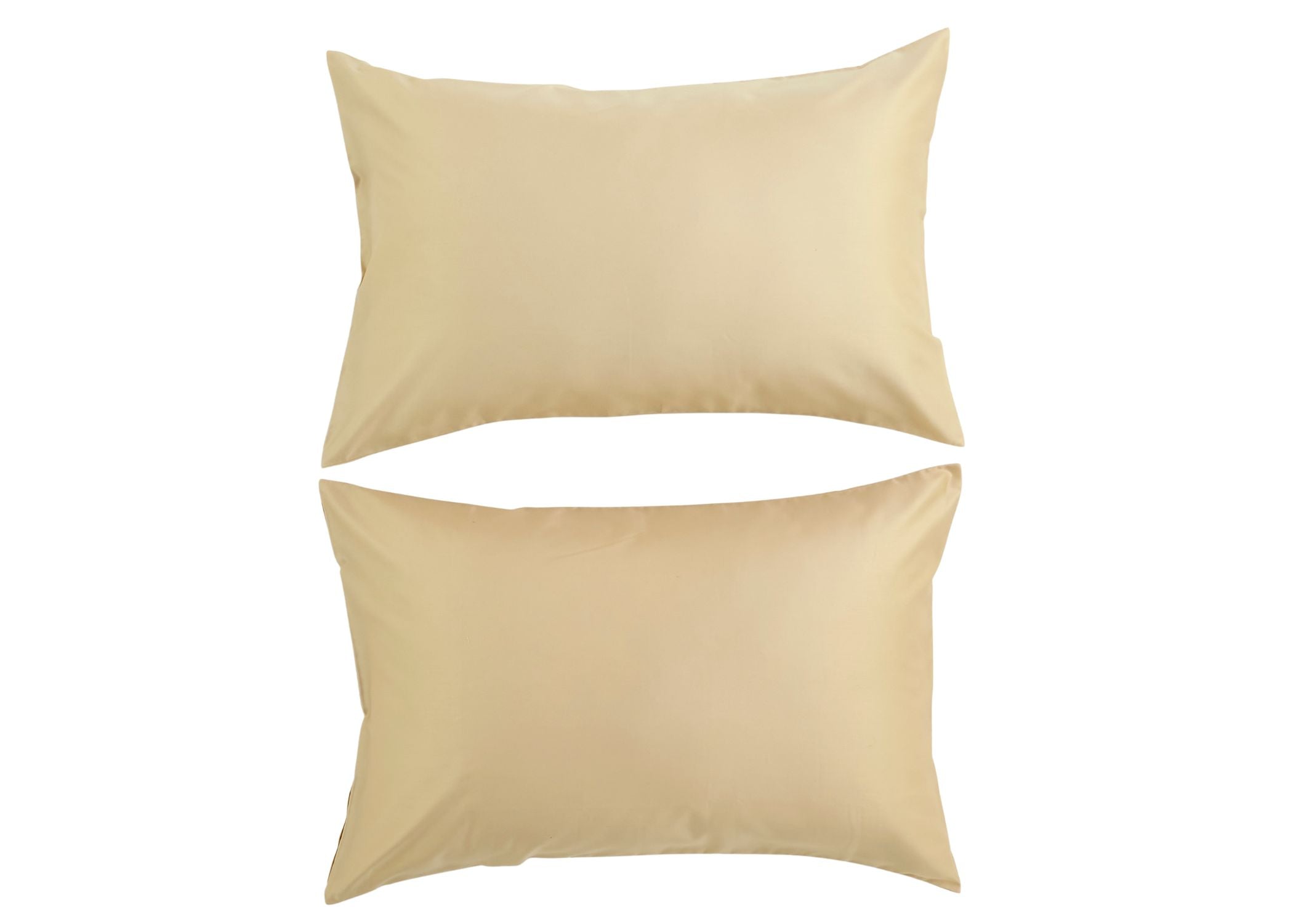 Christy "400 TC Sateen" Plain Dyed Sheets in Colour Soft Gold