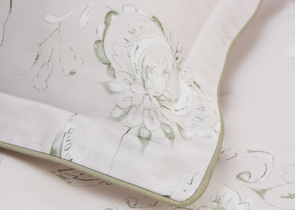 Christy "Hatton" Quilted Bedspread & Pillowcase Set in Sage