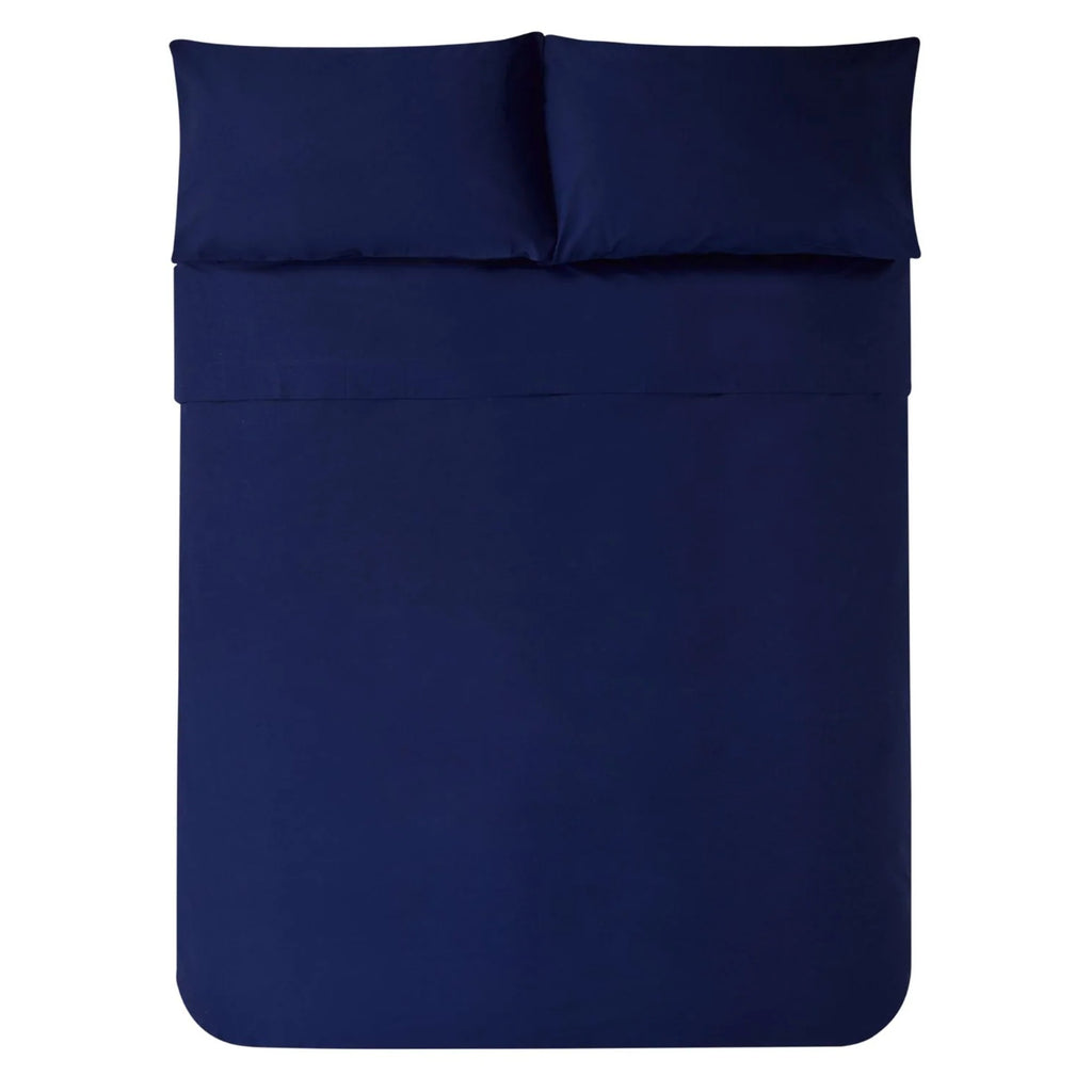 Jasper Conran "300 Thread Count Organic" Duvet Cover in Navy
