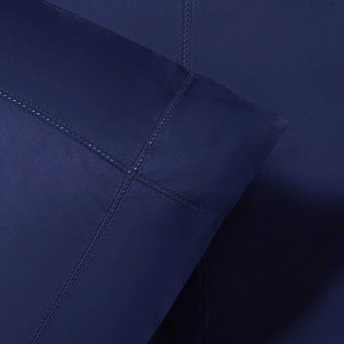 300 Thread Count Organic Duvet Cover in Royal Blue