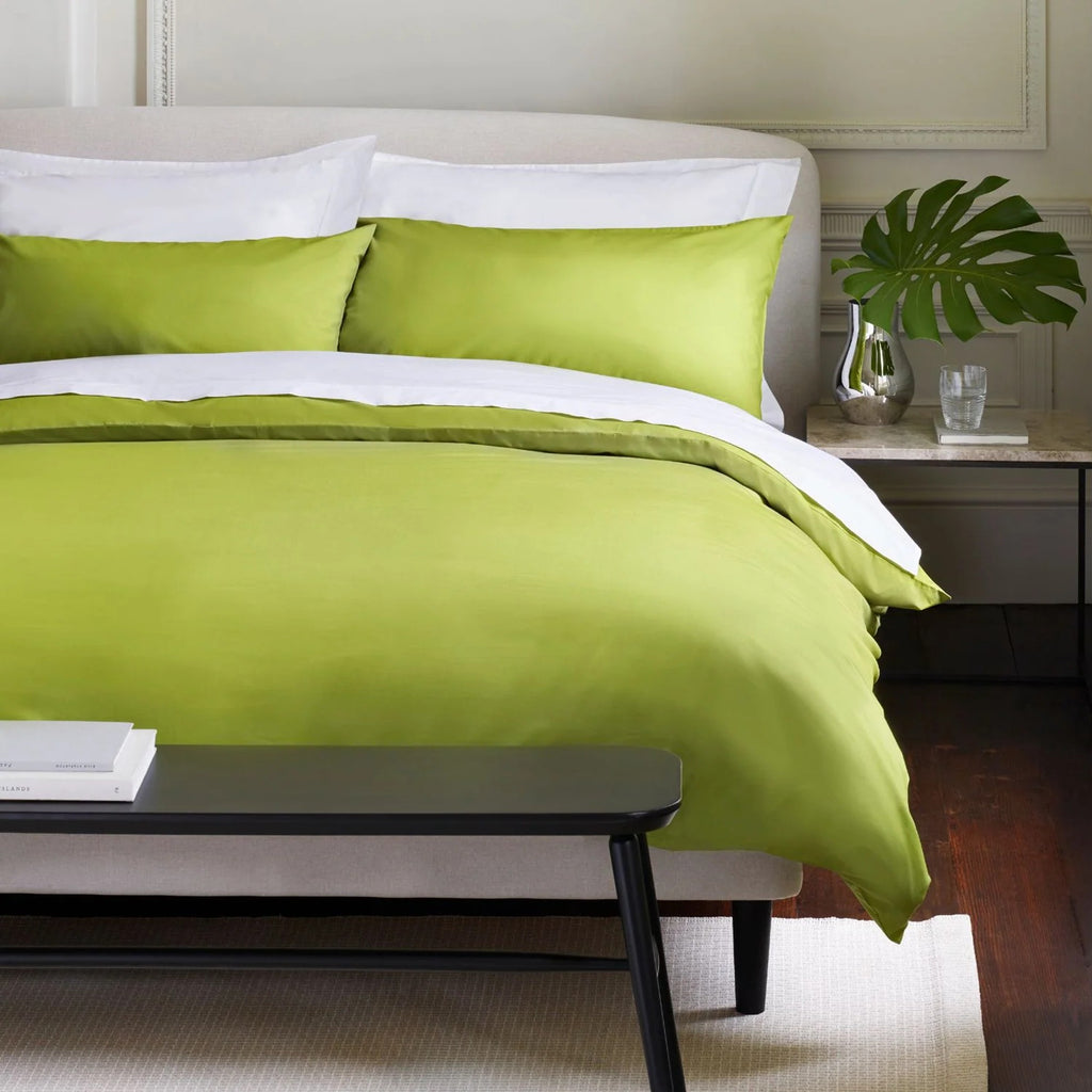 Jasper Conran "300 Thread Count Organic" Duvet Cover in Spinach