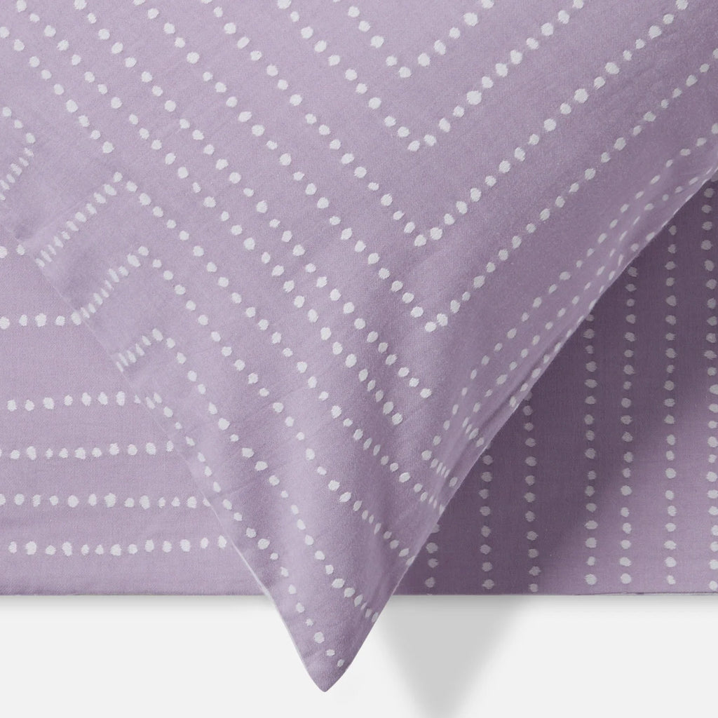 Jasper Conran "Dot to Dot" Jacquard Duvet Cover Set in Lavender