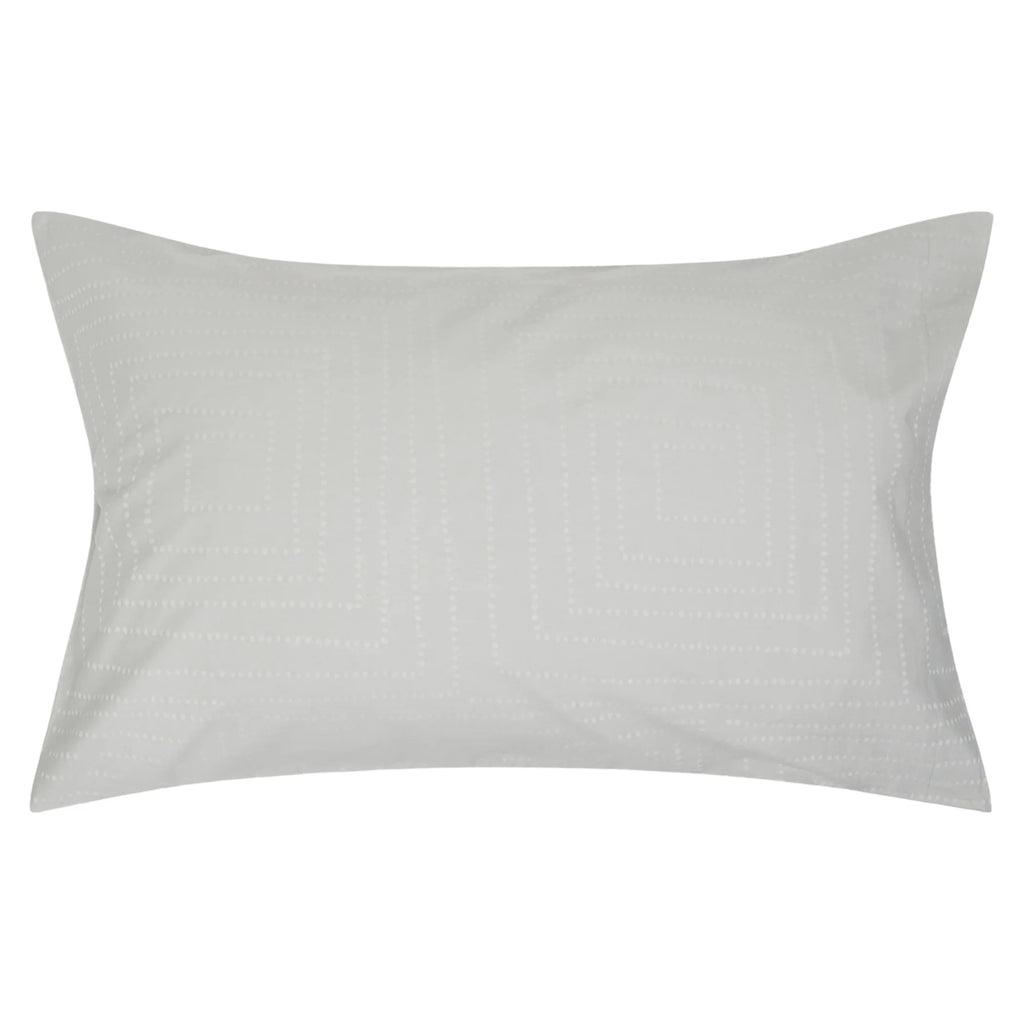 Jasper Conran "Dot to Dot" Jacquard Duvet Cover Set in Lunar Grey