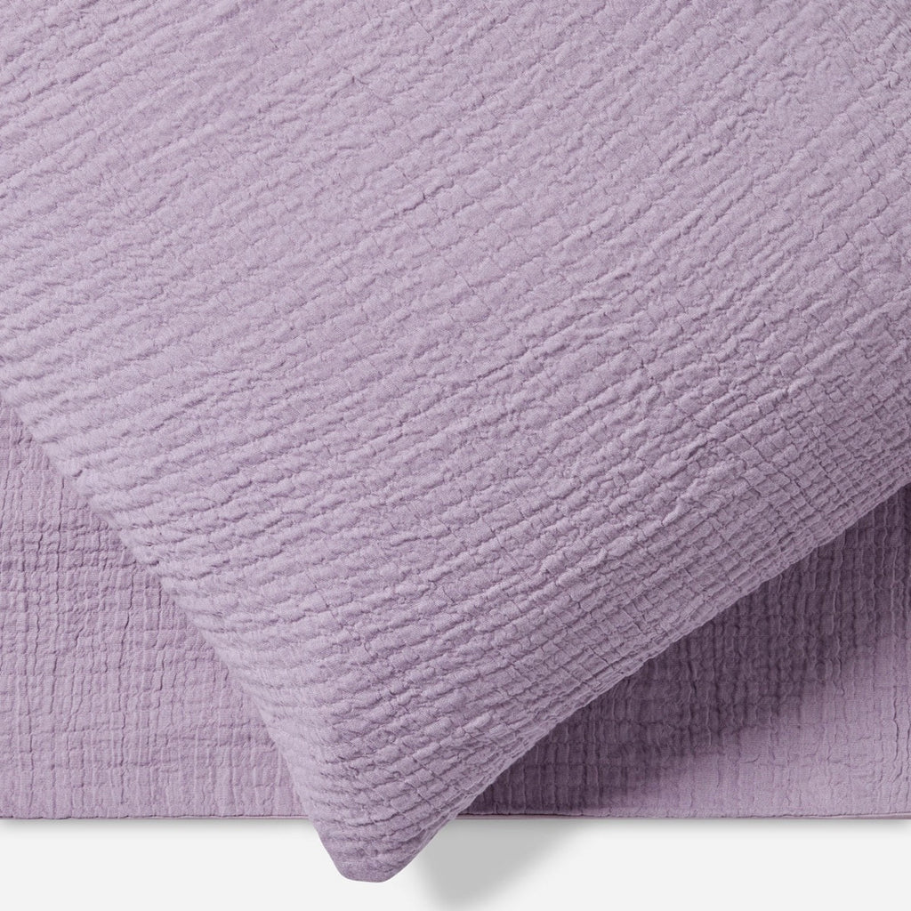 Jasper Conran "Double Weave" Duvet Cover Set in Lavender Grey