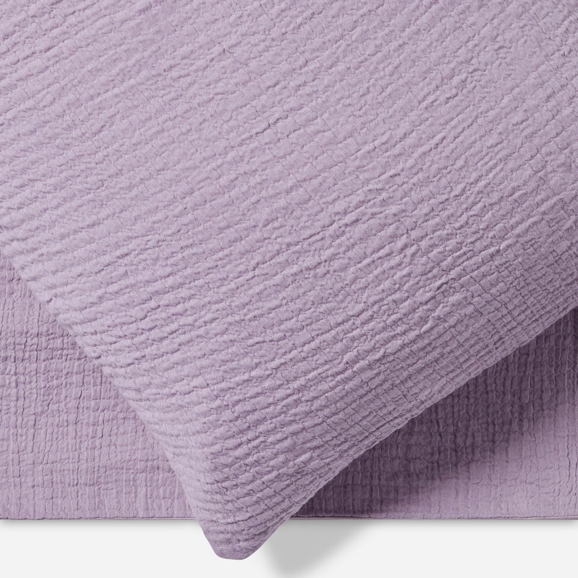 Jasper Conran "Double Weave" Duvet Cover Set in Lavender Grey