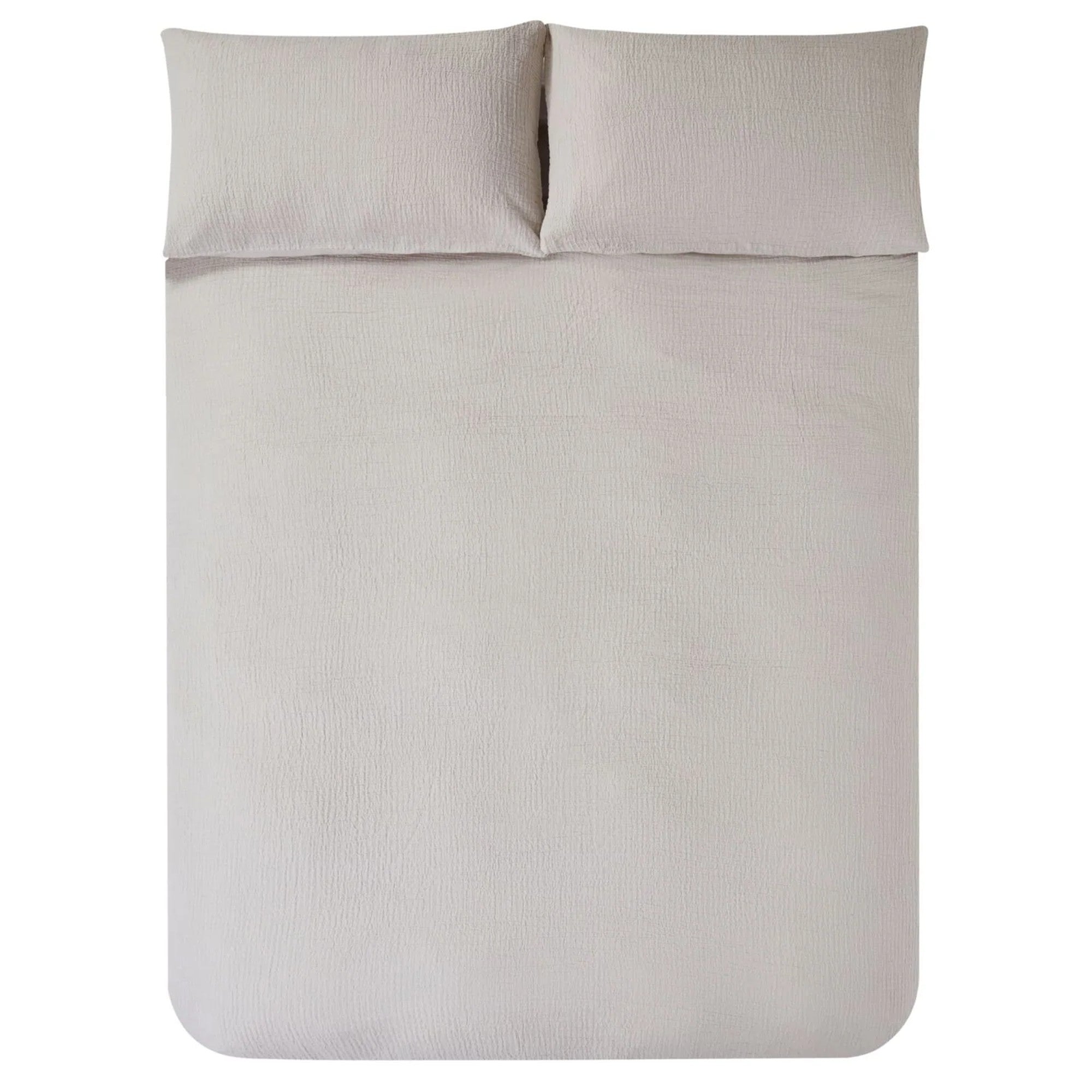 Jasper Conran "Double Weave" Duvet Cover Set in Lunar Rock