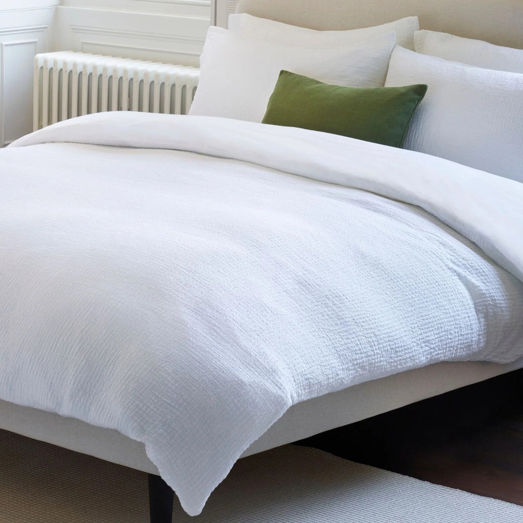 Jasper Conran "Double Weave" Duvet Cover Set in White