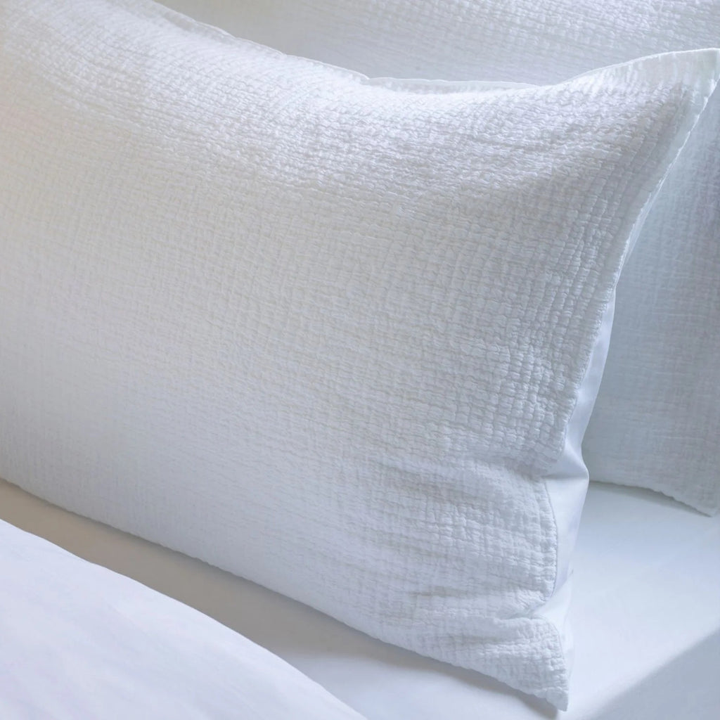 Jasper Conran "Double Weave" Duvet Cover Set in White
