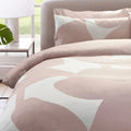 Jasper Conran "Floral Leaf Print" Duvet Cover Set in Pink