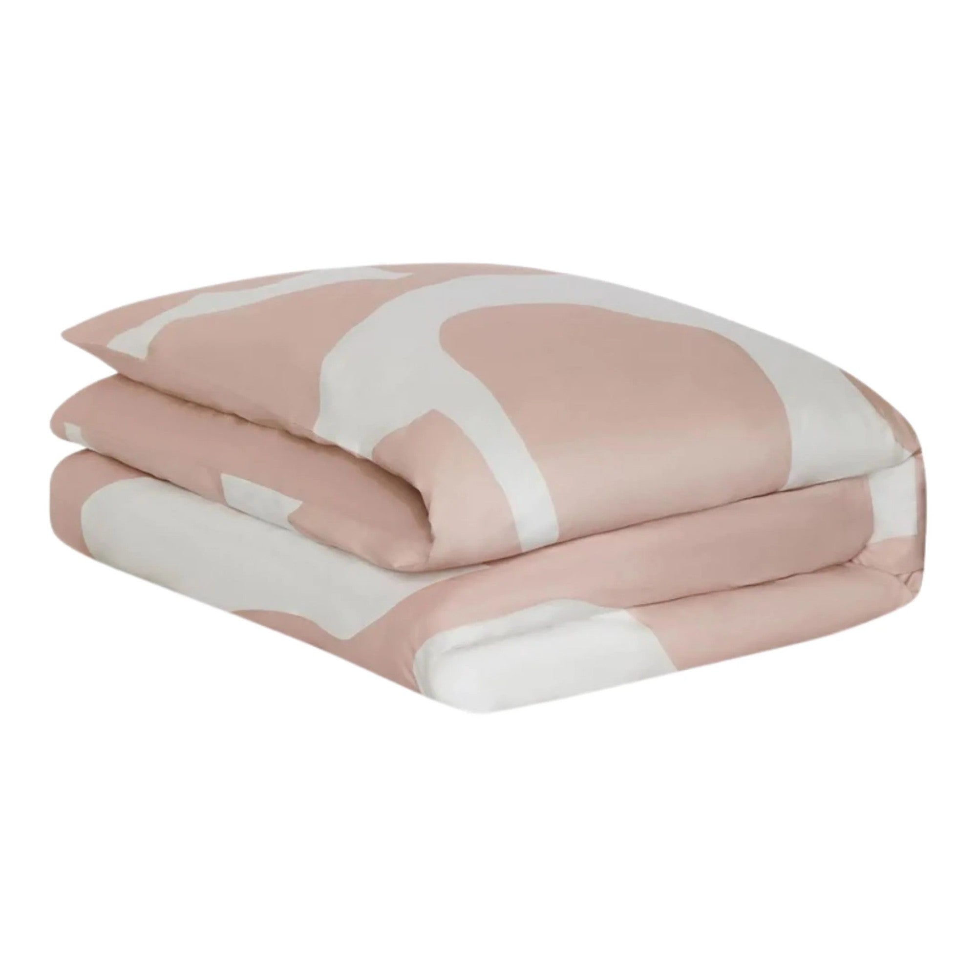 Jasper Conran "Floral Leaf Print" Duvet Cover Set in Pink