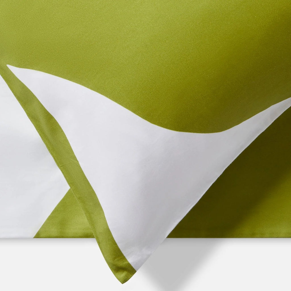 Jasper Conran "Floral Leaf Print" Duvet Cover Set in Spinach