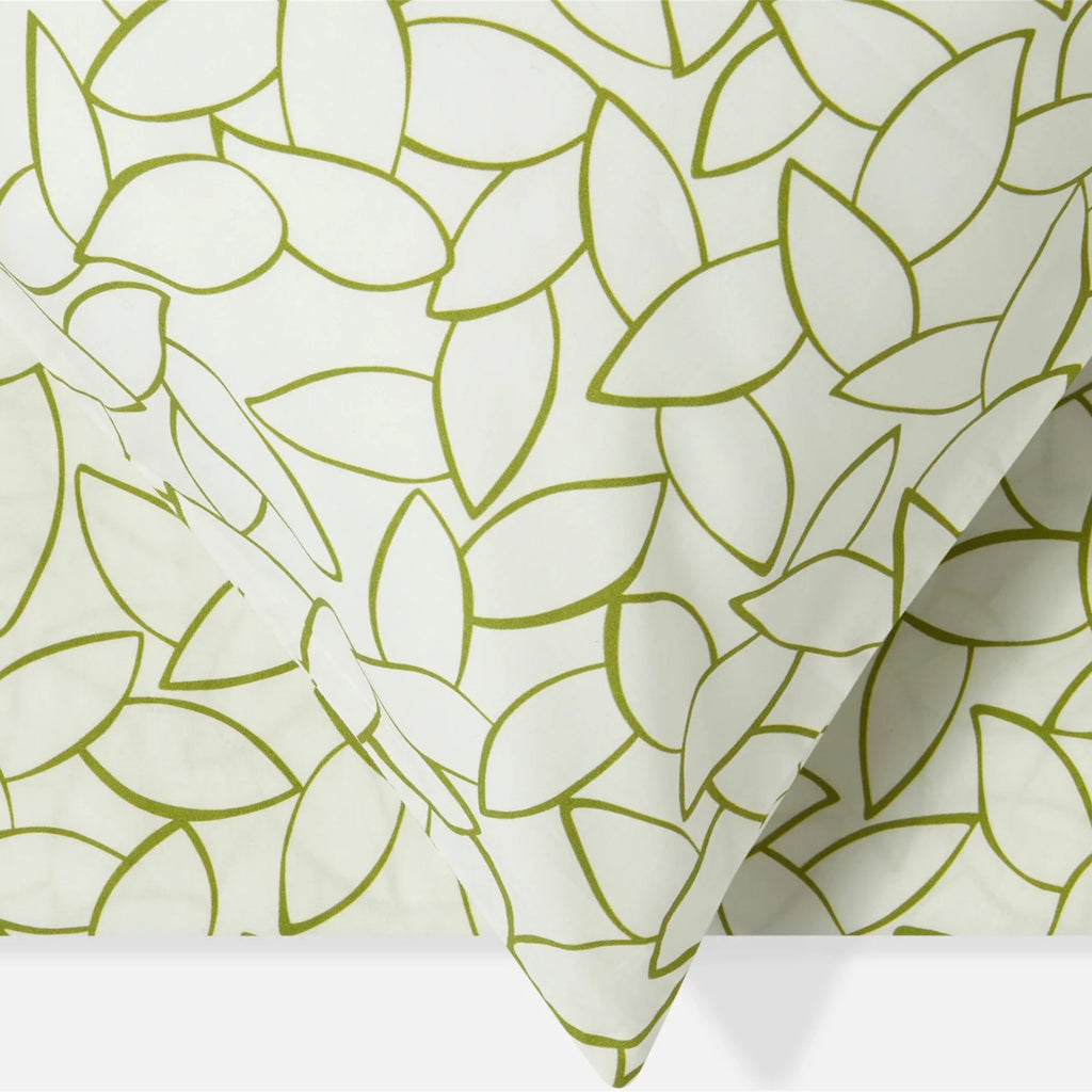 Jasper Conran "Mini Leaves" Duvet Cover Set in Spinach (Green)