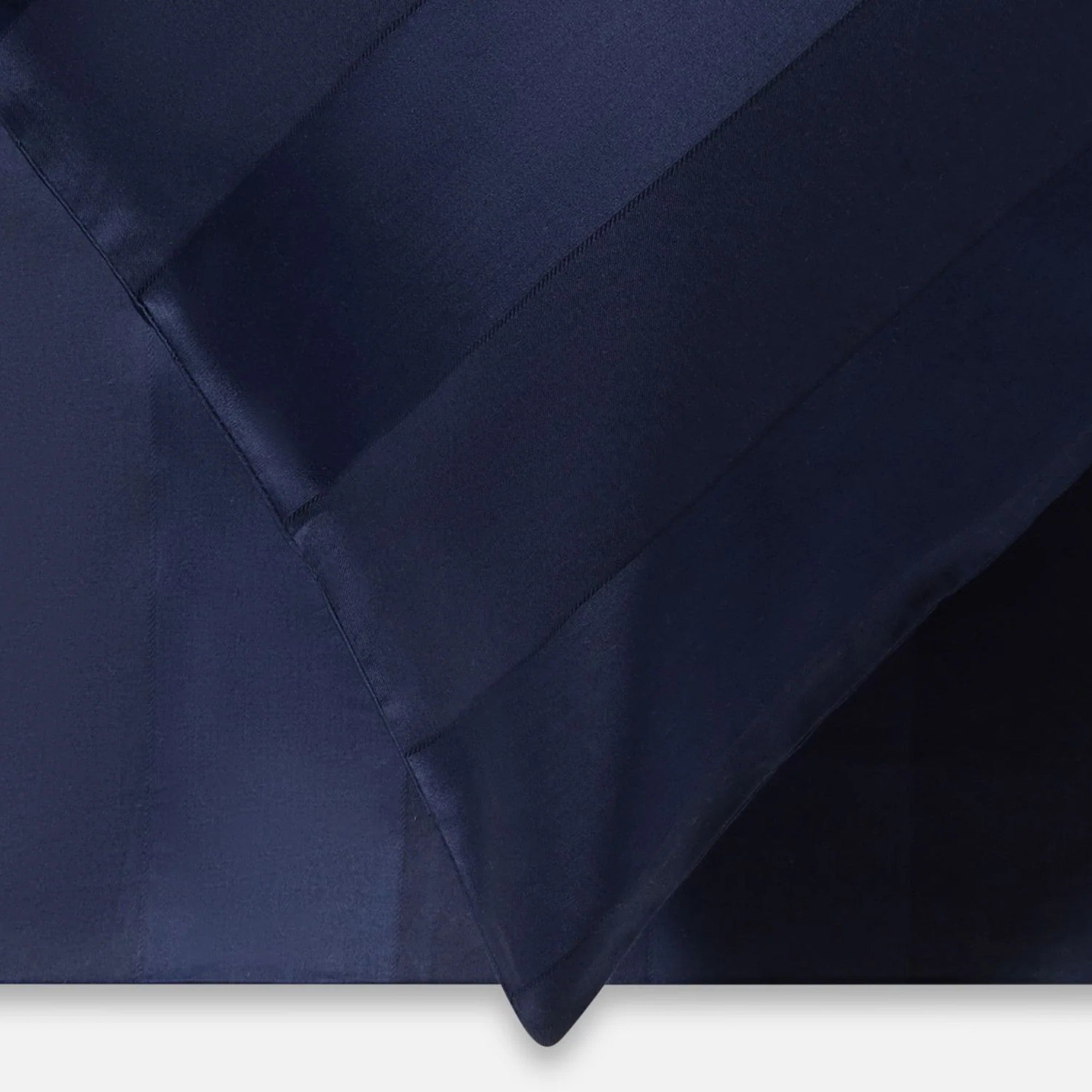 Jasper Conran "Satin Stripe" 500 Thread Count Duvet Cover in Navy