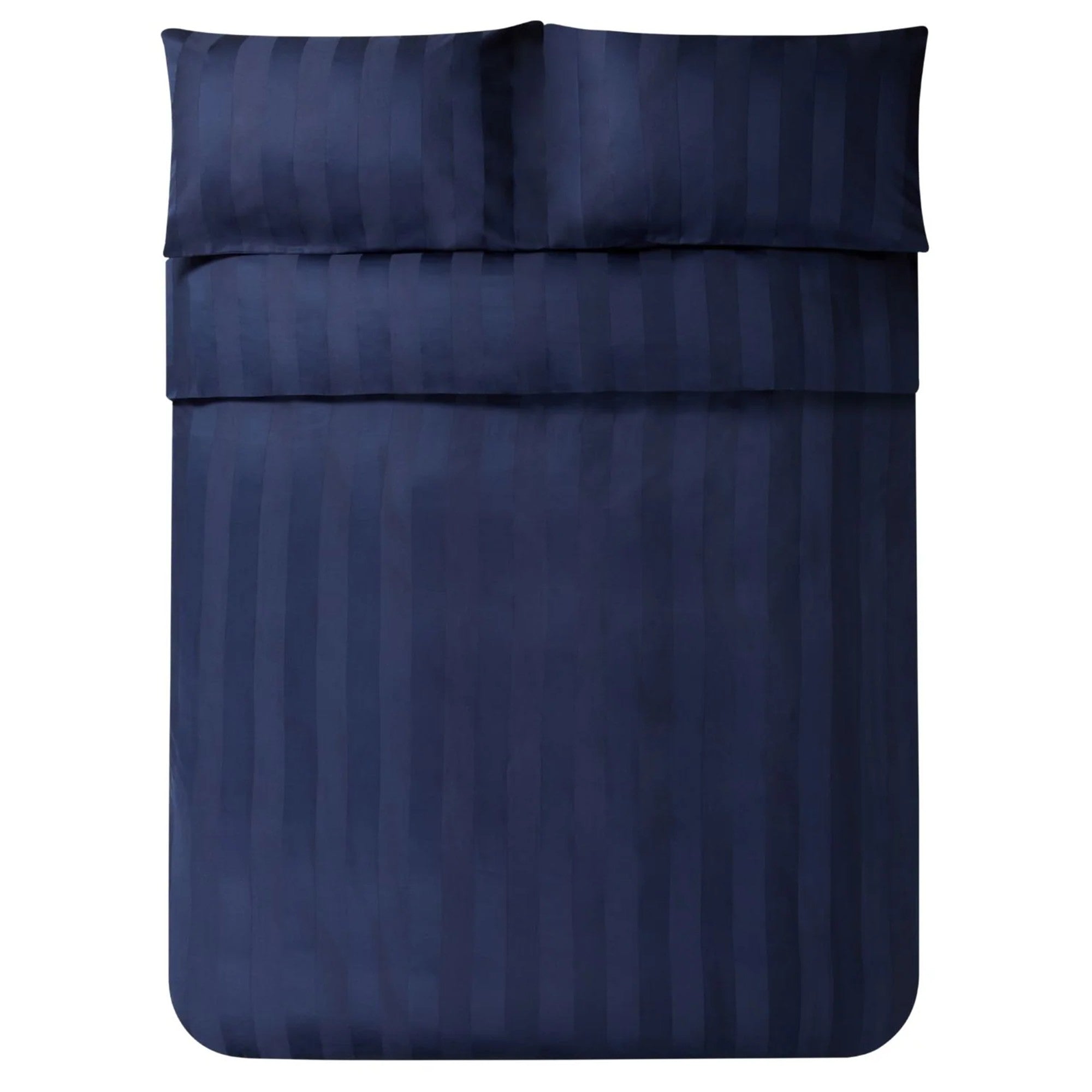 Jasper Conran "Satin Stripe" 500 Thread Count Duvet Cover in Navy