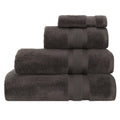 Jasper Conran "Zero Twist Cotton" Bath Towels in Charcoal