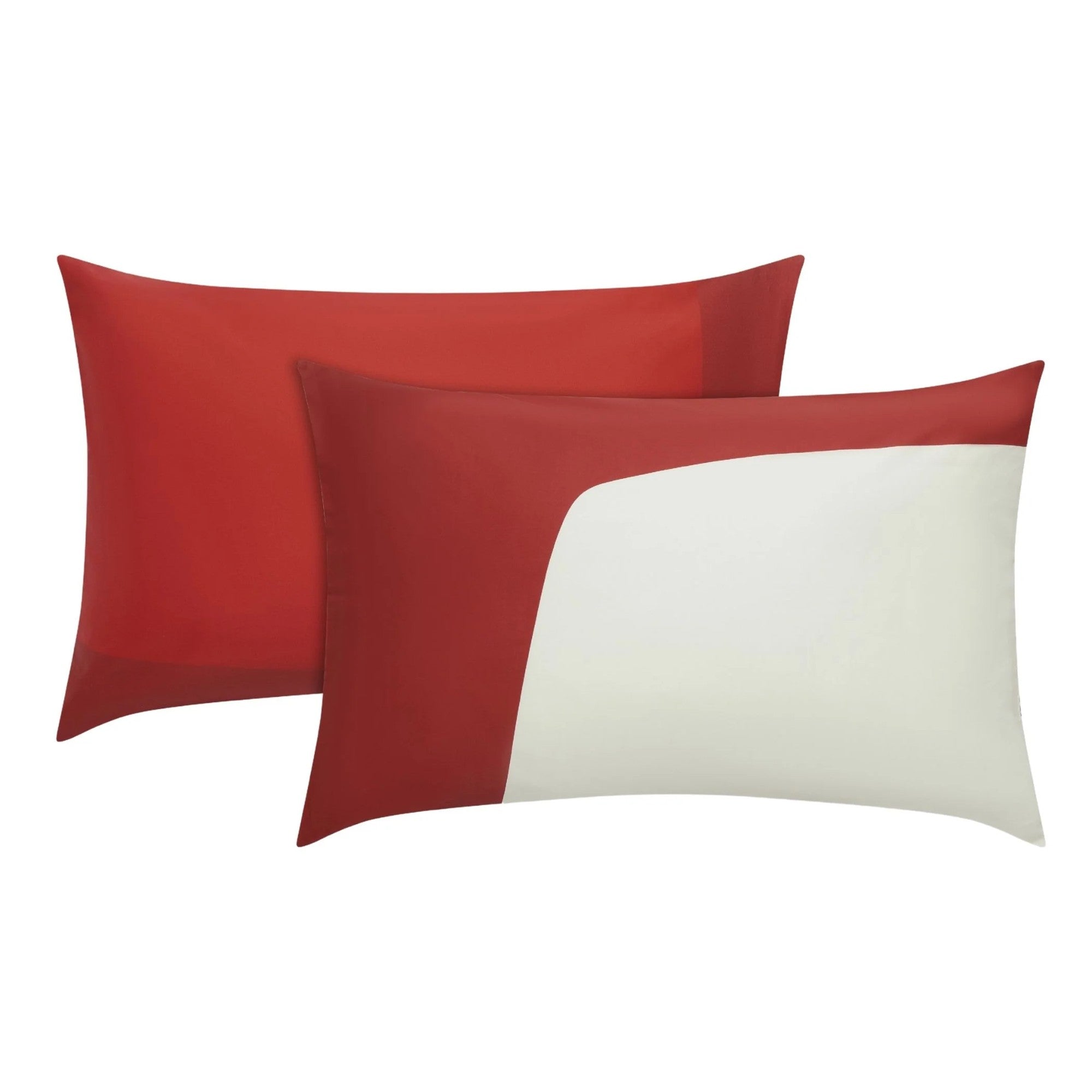 Jasper Conran "Colour Block" Duvet Cover Set in Red