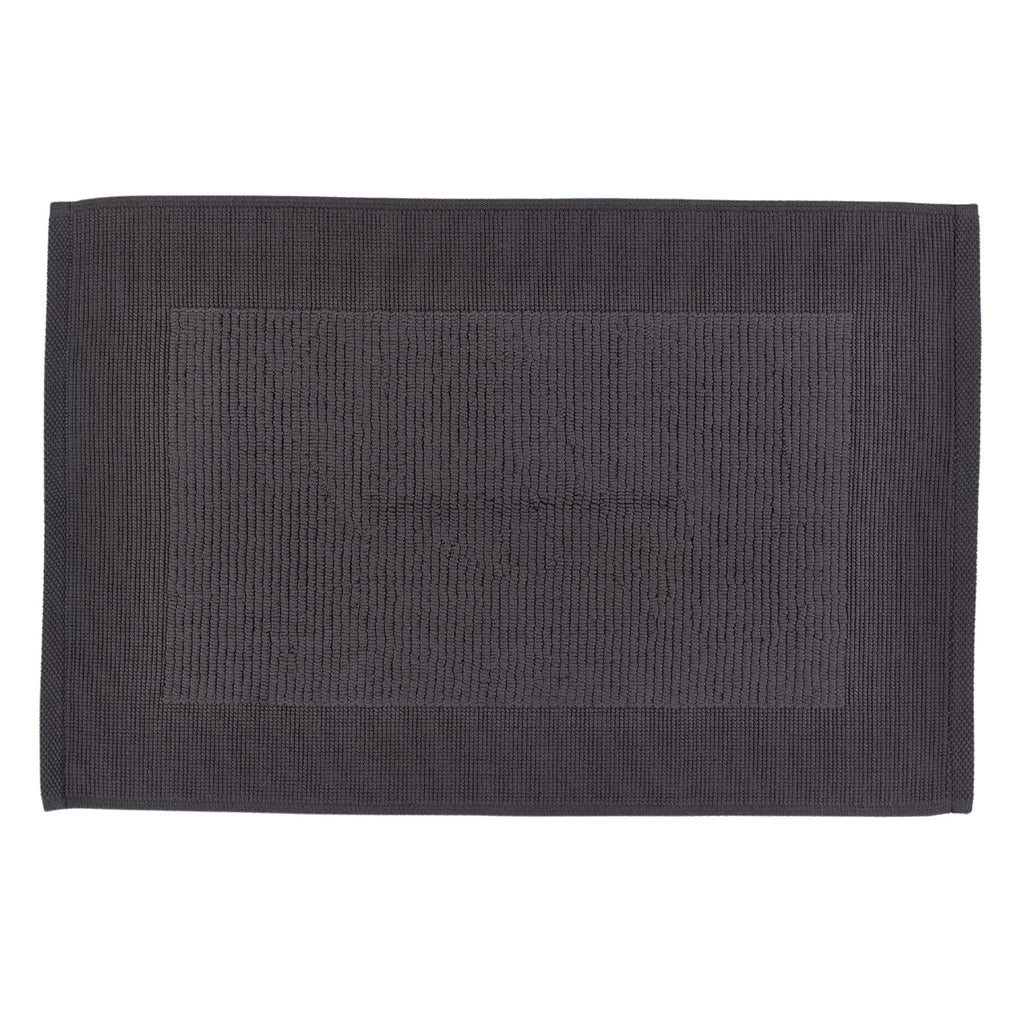 Jasper Conran "Cotton Bath Mat" in Charcoal