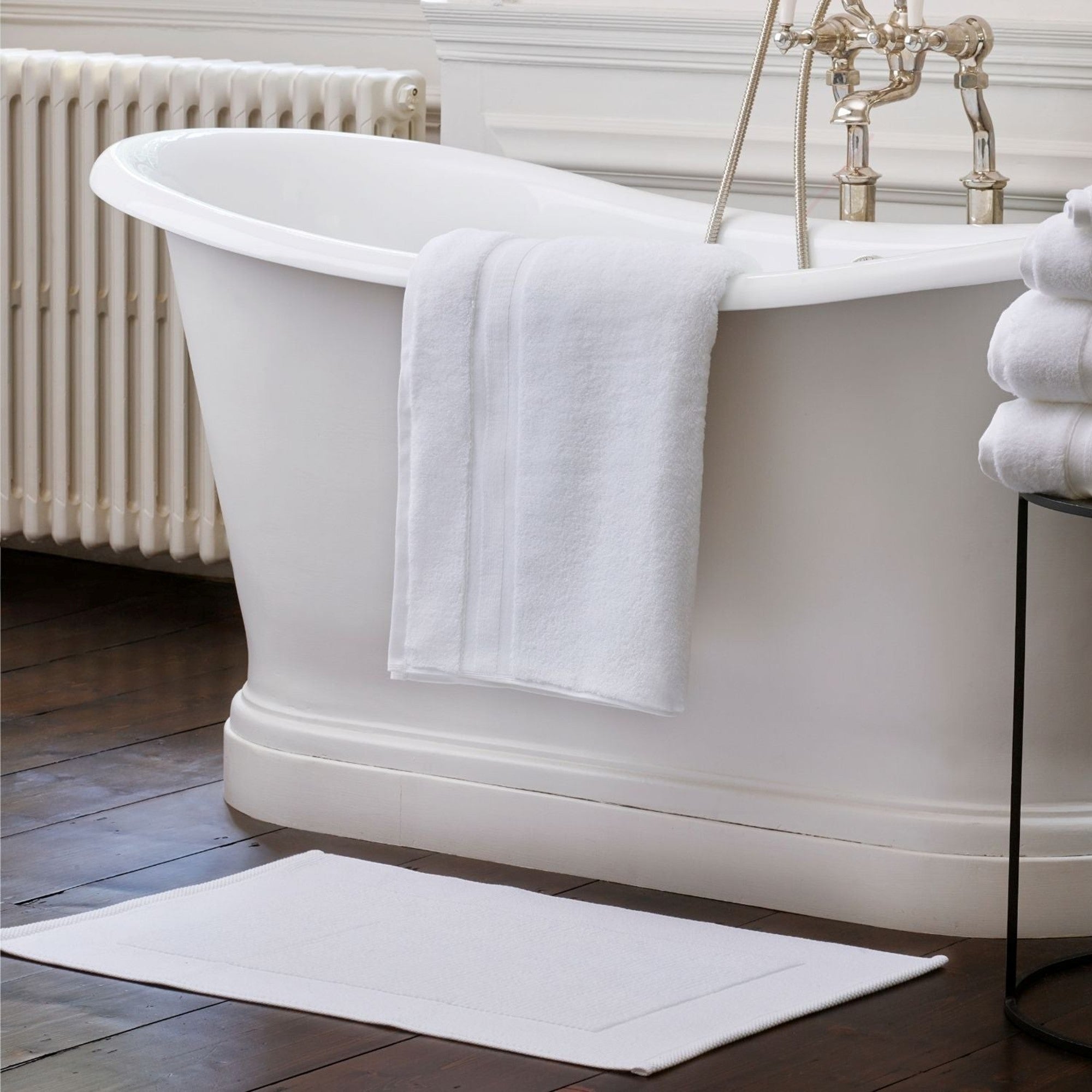 Jasper Conran "Cotton Bath Mat" in White