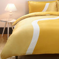 Jasper Conran "Wave - Bamboo" Duvet Cover Set in Yellow