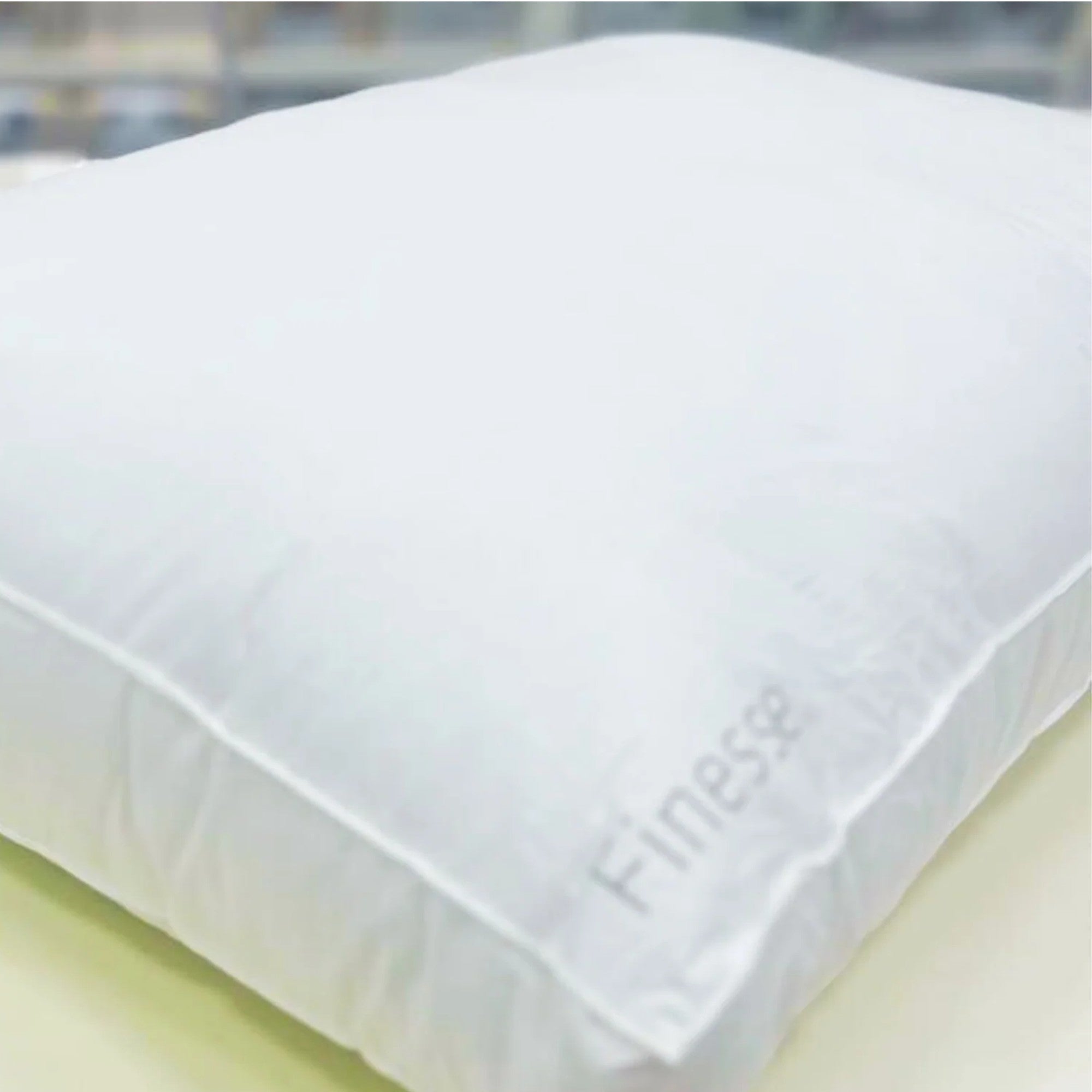 Kauffmann "Finesse" Microfiber Baffle Filled  Pillow - 50 x 75 cm