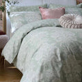 Laura Ashley "Tatton" Duvet Cover Set in Duck Egg