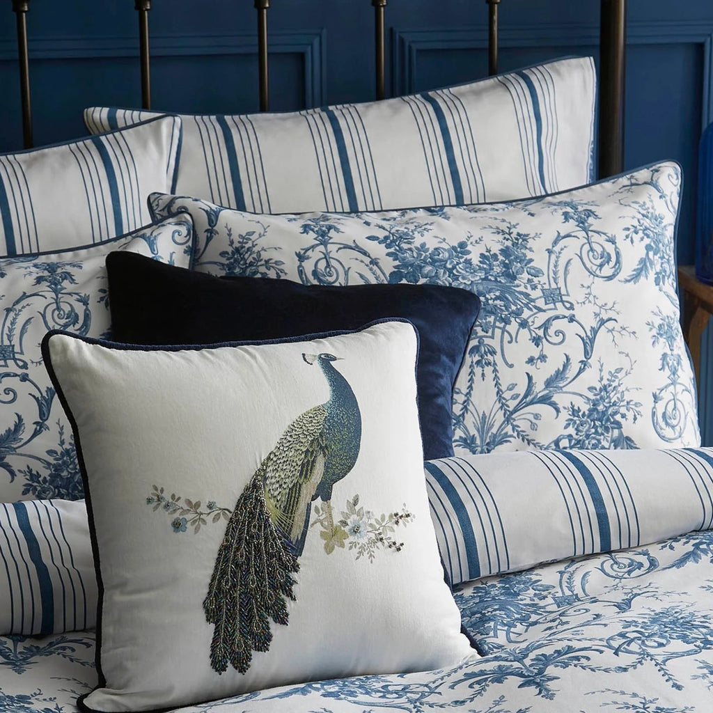 Laura Ashley "Tuileries" Duvet Cover Set in Midnight