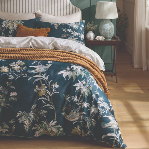 Attleton Duvet Cover Set in Heritage Blue